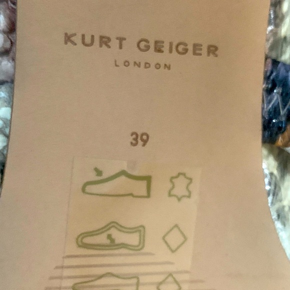 KURT GEIGER LONDON PRINCELY - NEW - Crystal Pointed-Toe Mule- EU 39/US 8.5 - Picture 9 of 10